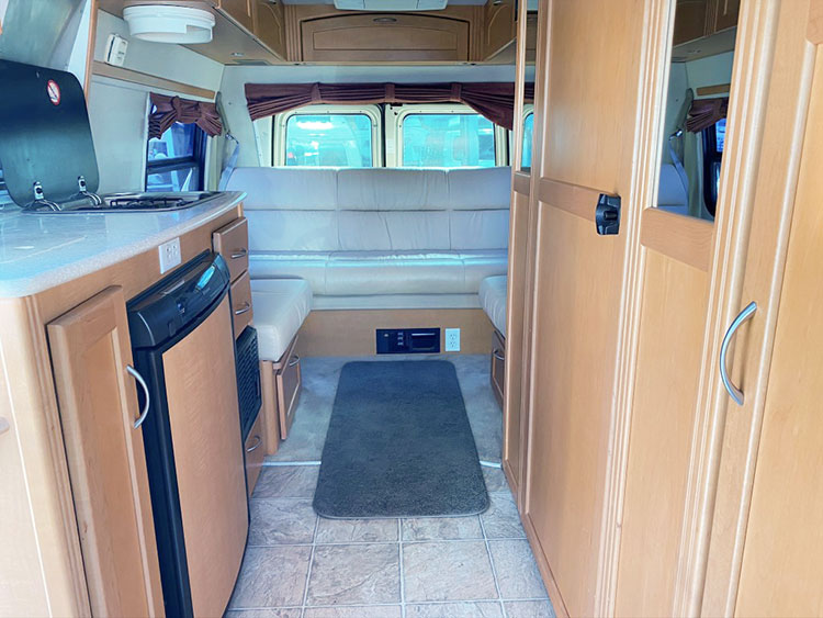 van converted to home for sale